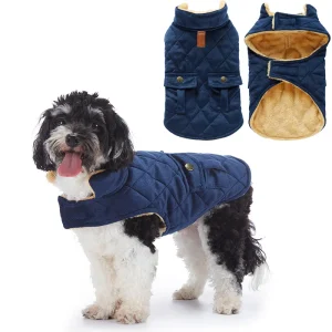 Winter Plush Dog Jacket