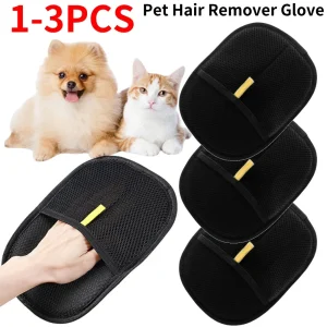 Pet Hair Remover Grooming Glove
