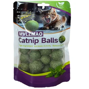 Edible Catnip Mint Ball Toy